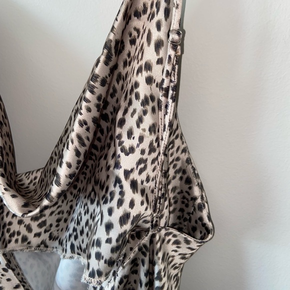 NWT Princess Polly Leopard Betta Vandore Mini Dress 
Size 10 - Picture 7 of 12